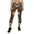 Guam Polynesian Leggings - Guam Gold Seal with Polynesian Tattoo - Polynesian Pride