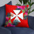 Wallis And Futuna Polynesian Pillow - Hibiscus Surround - Polynesian Pride