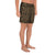 Polynesian Lauhala Mix Gold Men's Athletic Long Shorts - Polynesian Pride