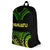 Vanuatu Polynesian Backpack - Reggae Tribal Pattern - Polynesian Pride