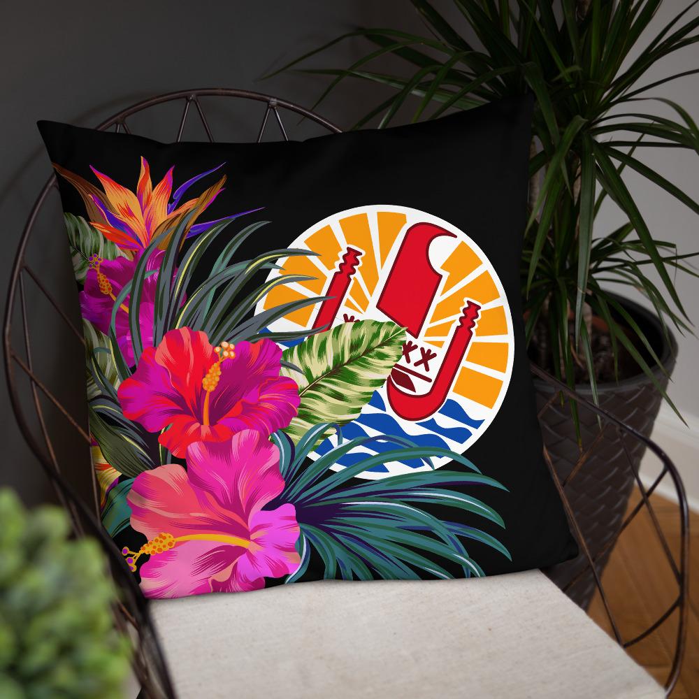 Tahiti Polynesian Basic Pillow - Tropical Bouquet - Polynesian Pride
