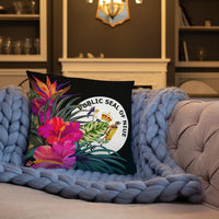 Niue Polynesian Basic Pillow - Tropical Bouquet - Polynesian Pride