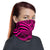 Polynesian Maori Mask Pink Unisex Neck Gaiter - Polynesian Pride