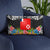 Wallis And Futuna Pillow - Coat Of Arms With Tropical Flowers - Polynesian Pride