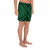 Polynesian Tradition Green Men's Athletic Long Shorts - Polynesian Pride