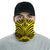 Polynesian Maori Mask Yellow Unisex Neck Gaiter One Size Art - Polynesian Pride