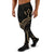 Kosrae Micronesia Sweatpant - Gold Tribal Wave - Polynesian Pride