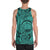 Polynesian Maori Lauhala Turquoise - Hawaii Men's Tank Top - Polynesian Pride