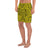 Polynesian Culture Yellow Men's Athletic Long Shorts - Polynesian Pride