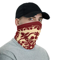Hawaiian Bandana - Hawaiian Quilt Royal Neck Gaiter - Polynesian Pride