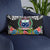 Samoa Pillow - Coat Of Arms With Tropical Flowers - Polynesian Pride