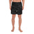 Polynesian Hawaiian Style Tribal Tattoo Gray Men's Athletic Long Shorts Art - Polynesian Pride