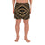 Polynesian Tatau Gold Men's Athletic Long Shorts Art - Polynesian Pride