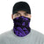 Hawaiian Bandana Map Polynesian Turtle Neck Gaiter - AH - Purple One Size Purple - Polynesian Pride