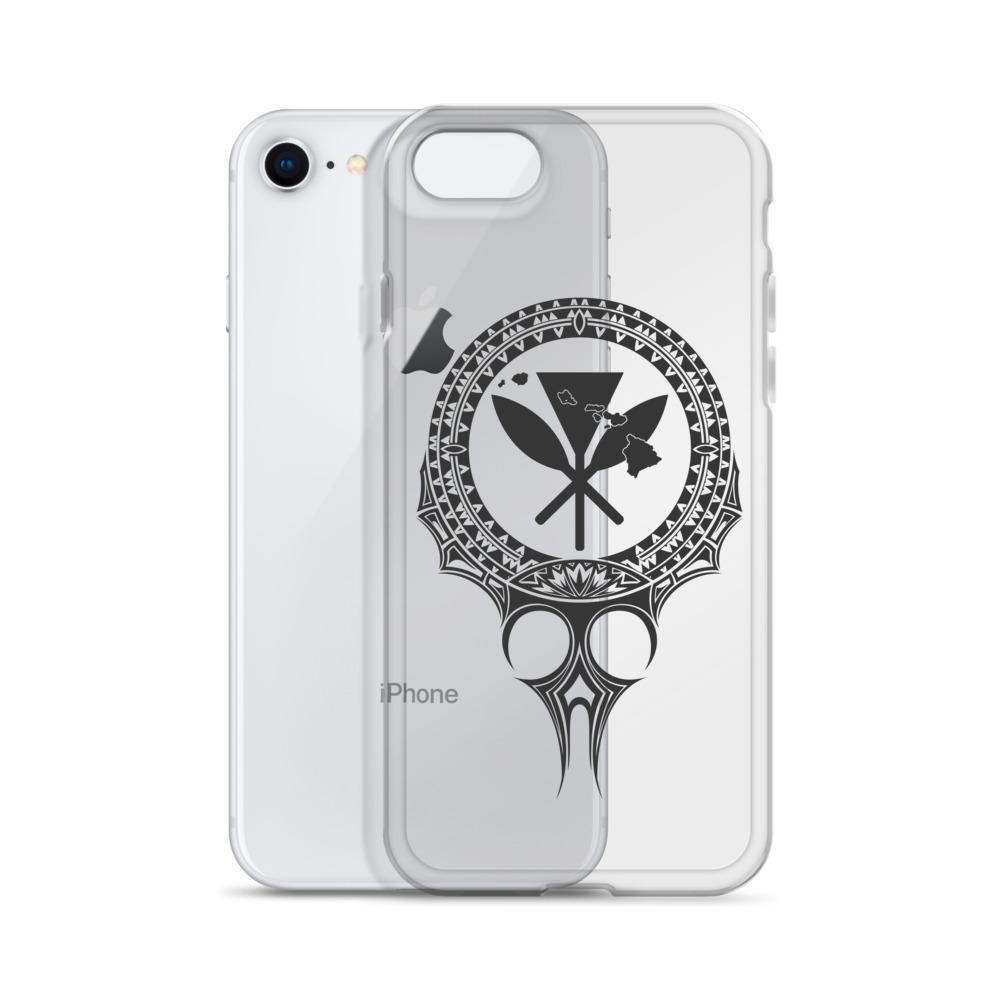 Kanaka Maoli Iphone Case The Eyes Gray AH iPhone 7/8 Phone Case Gray - Polynesian Pride