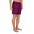 Polynesian Lauhala Mix Pink Men's Athletic Long Shorts - Polynesian Pride