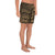 Polynesian Hawaiian Style Tribal Tattoo Gold Men's Athletic Long Shorts - Polynesian Pride