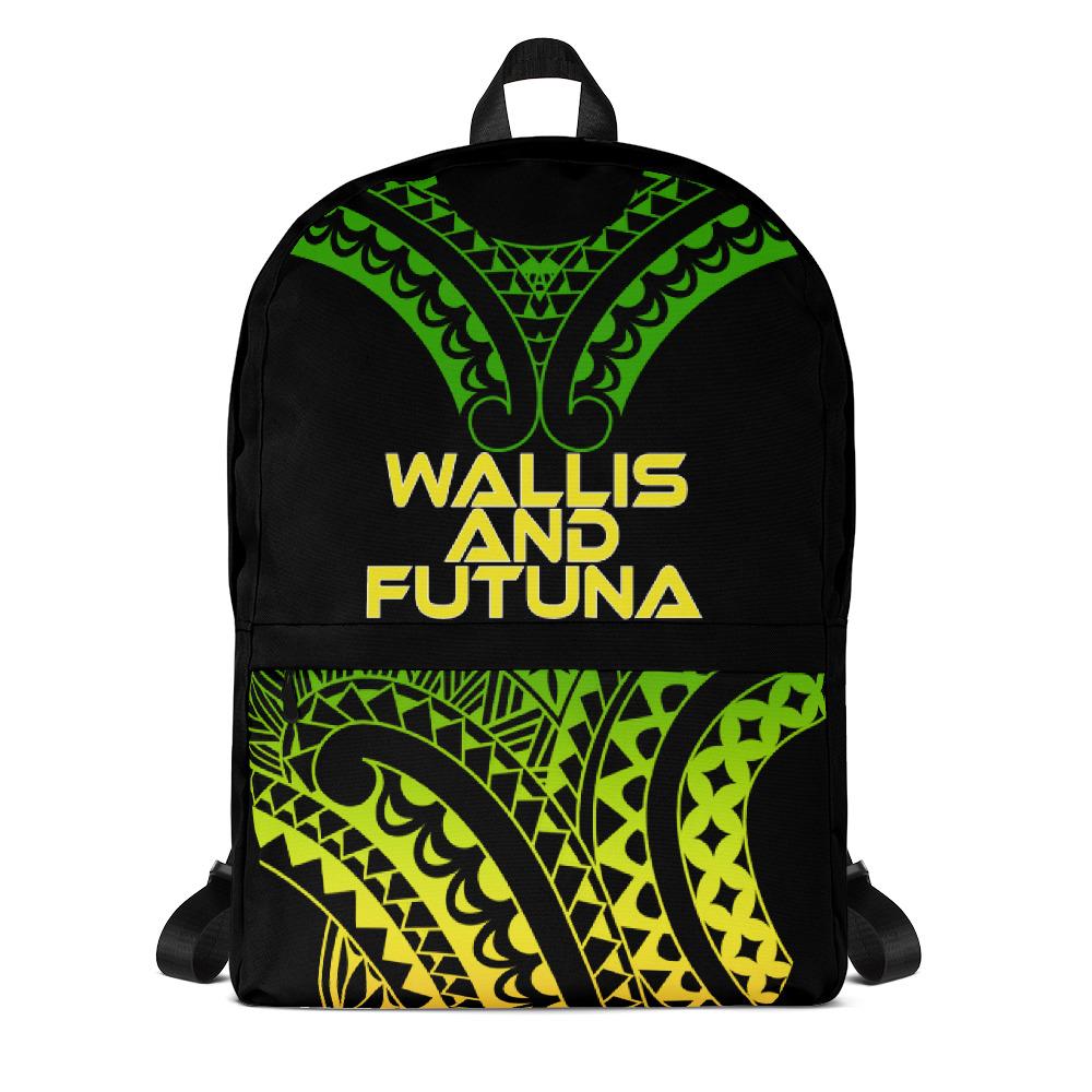 Wallis and Futuna Polynesian Backpack - Reggae Tribal Pattern Reggae - Polynesian Pride