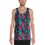 Tropical Pattern Hawaii Men's Tank Top AH White - Polynesian Pride