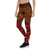 Samoa Leggings - Red Shark Polynesian Tattoo - Polynesian Pride