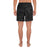 Polynesian Hawaiian Style Tribal Tattoo Gray Men's Athletic Long Shorts - Polynesian Pride