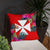 Wallis And Futuna Polynesian Pillow - Hibiscus Surround - Polynesian Pride