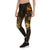 Guam Polynesian Leggings - Gold Turtle Homeland - Polynesian Pride