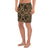 Polynesian Kakau Turtle Gold Men's Athletic Long Shorts - Polynesian Pride