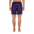 Polynesian Tatau Violet Men's Athletic Long Shorts - Polynesian Pride