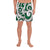 Polynesian Maori Ethnic Ornament Green Men's Athletic Long Shorts Art - Polynesian Pride