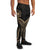 Samoa Polynesian Sweatpant - Gold Tribal Wave - Polynesian Pride