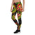 Tonga Polynesian Women Legging - Reggae Plumeria - Polynesian Pride