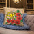 Polynesian Hawaii Pillow - Hibiscus Coat of Arm - Polynesian Pride