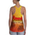 Summer Sunshine Coconut Tree Silhouette Hawaii Women's Racerback Tank - Polynesian Pride