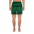 Polynesian Tattoo tribal Green Men's Athletic Long Shorts - Polynesian Pride