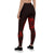 Tonga Polynesian Leggings - Polynesian Tattoo Red Version - Polynesian Pride