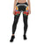 Tahiti Polynesian Leggings - Hibiscus Coat of Arm Black Black - Polynesian Pride