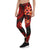 Tahiti Polynesian Legging - Red Plumeria - Polynesian Pride