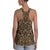 Polynesian Kakau Turtle Gold Hawaii Women's Racerback Tank Top - Polynesian Pride