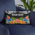 Tribal Pattern Custom Pillow - Tropical Flowers - Polynesian Pride