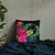 Pohnpei Micronesia Basic Pillow - Tropical Bouquet - Polynesian Pride