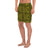 Polynesian Lauhala Mix Yellow Men's Athletic Long Shorts - Polynesian Pride