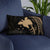 Papua New Guinea Polynesian Basic Pillow - Gold Tribal Wave - Polynesian Pride