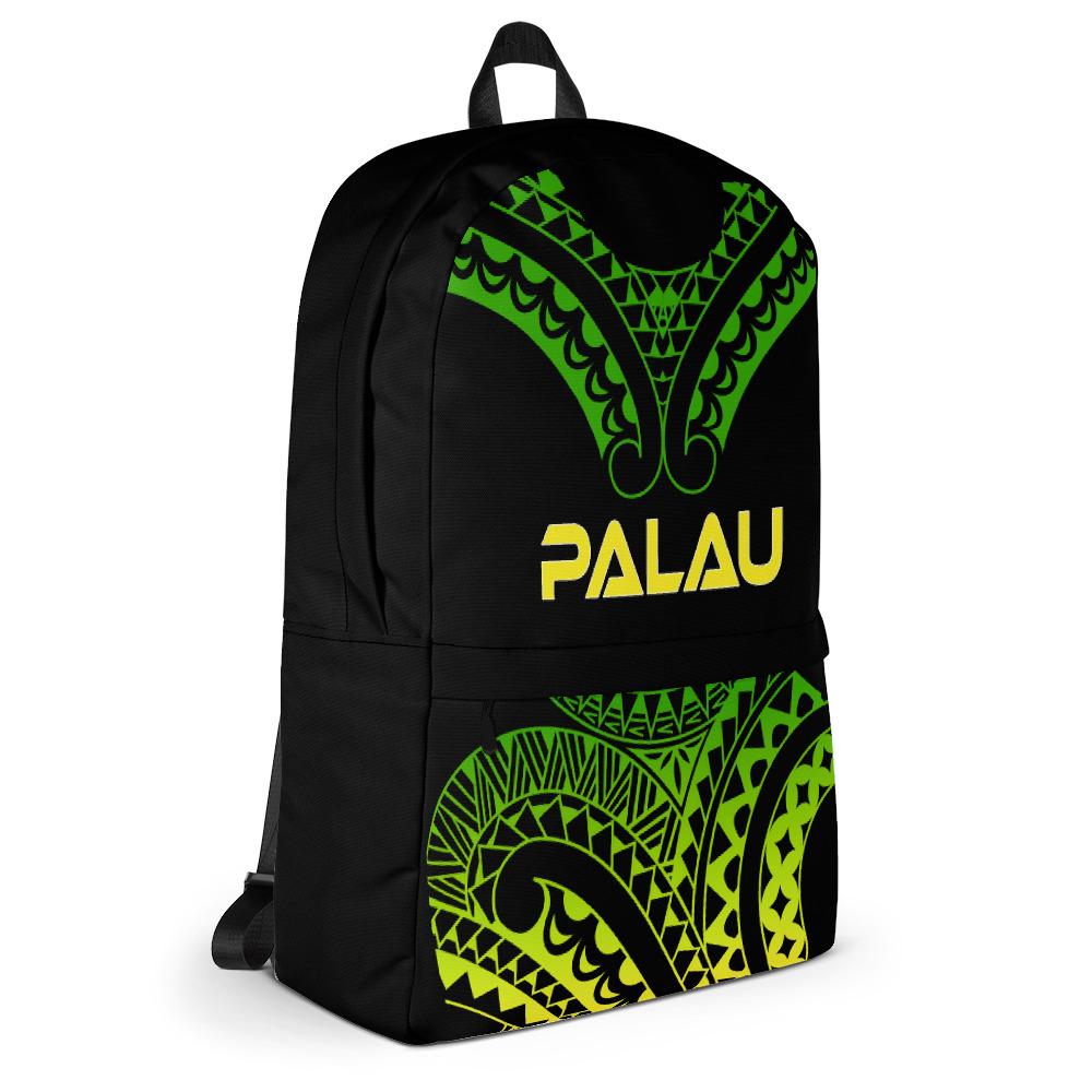 Palau Polynesian Backpack - Reggae Tribal Pattern - Polynesian Pride