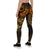 Guam Polynesian Leggings - Gold Turtle Homeland - Polynesian Pride