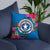 Northern Mariana Islands Polynesian Pillow - Hibiscus Surround - Polynesian Pride