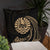 Tahiti Polynesian Basic Pillow - Gold Tribal Wave - Polynesian Pride