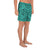 Polynesian Culture Turquoise Men's Athletic Long Shorts - Polynesian Pride