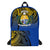 Nauru Polynesian Backpack - Tattoo Pattern Blue - Polynesian Pride