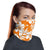 Traditional Hibiscus Orange Unisex Neck Gaiter - Polynesian Pride